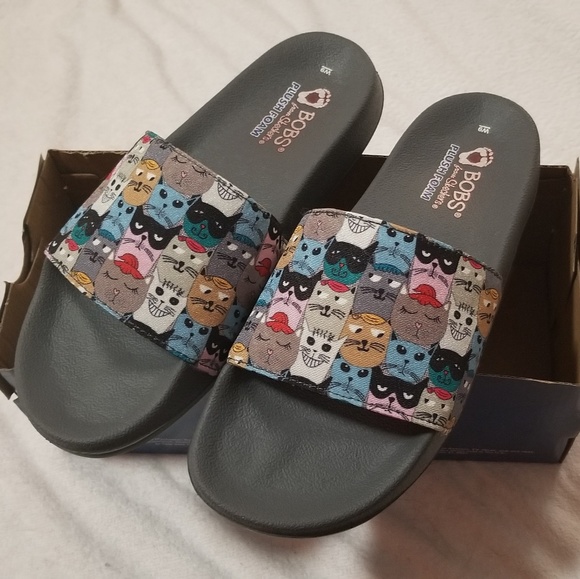 skechers cat slides